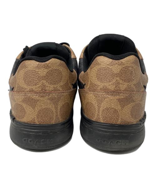 COACH（コーチ）COACH (コーチ) クリップコート スニーカー・シグネチャー キャンバス ブラック サイズ:24.5cmの古着・服飾アイテム