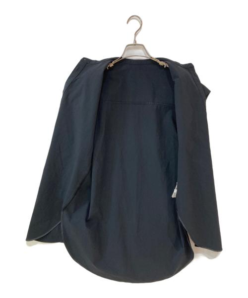 icB（アイシービー）icB (アイシービー) プルーフ4WAYタフタ ブラウス ブラック サイズ:4の古着・服飾アイテム