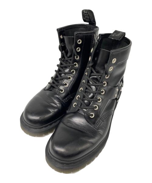 Dr.Martens（ドクターマーチン）Dr.Martens (ドクターマーチン) ANALINE 1460 HARNESS 8 ホール ブーツ ブラック サイズ:UK7の古着・服飾アイテム