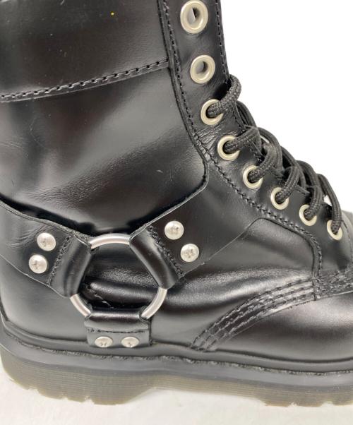 Dr.Martens（ドクターマーチン）Dr.Martens (ドクターマーチン) ANALINE 1460 HARNESS 8 ホール ブーツ ブラック サイズ:UK7の古着・服飾アイテム