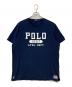 POLO RALPH LAUREN（ポロ・ラルフローレン）の古着「ロゴプリントTシャツ」｜ネイビー