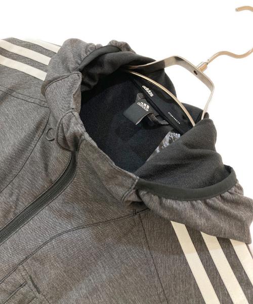 adidas（アディダス）adidas (アディダス) 247 ウィンドブレーカー ジャケット グレー サイズ:3XLの古着・服飾アイテム