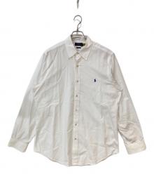 POLO RALPH LAUREN（ポロ・ラルフローレン）の古着「CLASSIC FIT スモールポニー ボタンダウンシャツ」｜ホワイト
