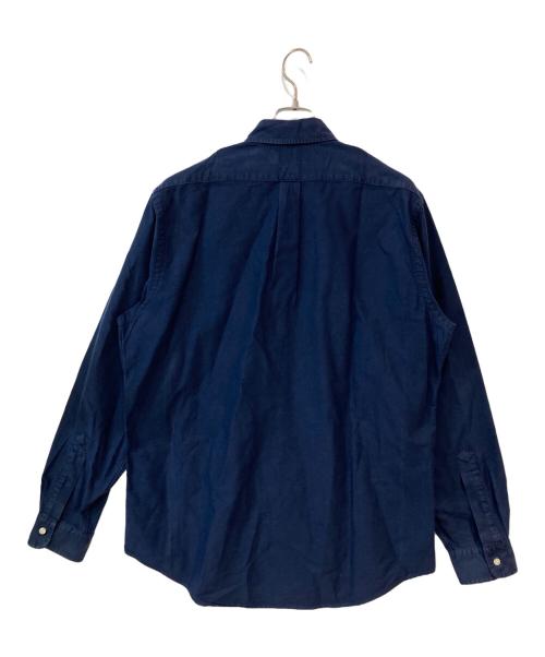 POLO RALPH LAUREN（ポロ・ラルフローレン）POLO RALPH LAUREN (ポロ・ラルフローレン) CLASSIC FIT スモールポニー ボタンダウンシャツ ネイビー サイズ:Lの古着・服飾アイテム