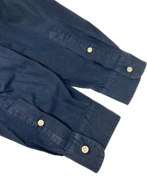 POLO RALPH LAUREN（ポロ・ラルフローレン）POLO RALPH LAUREN (ポロ・ラルフローレン) CLASSIC FIT スモールポニー ボタンダウンシャツ ネイビー サイズ:Lの古着・服飾アイテム