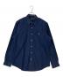 POLO RALPH LAUREN（ポロ・ラルフローレン）の古着「CLASSIC FIT スモールポニー ボタンダウンシャツ」｜ネイビー