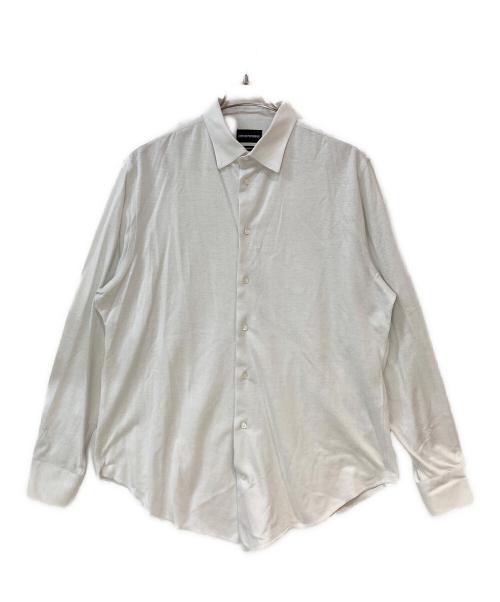 EMPORIO ARMANI（エンポリオアルマーニ）EMPORIO ARMANI (エンポリオアルマーニ) MODERN FIT シャツ ホワイト サイズ:43の古着・服飾アイテム