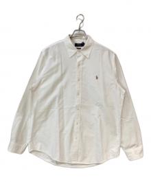 POLO RALPH LAUREN（ポロ・ラルフローレン）の古着「CLASSIC FIT スモールポニー ボタンダウンシャツ」｜ホワイト