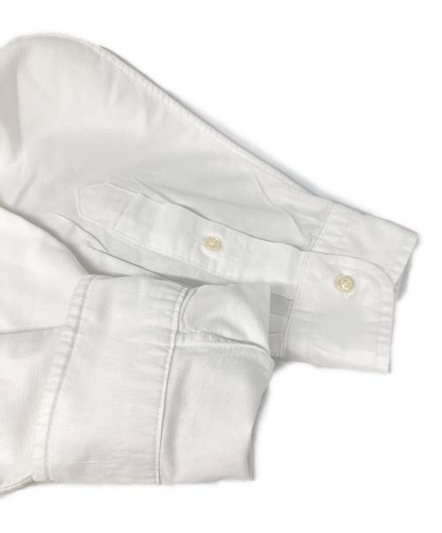 POLO RALPH LAUREN（ポロ・ラルフローレン）POLO RALPH LAUREN (ポロ・ラルフローレン) CLASSIC FIT スモールポニー ボタンダウンシャツ ホワイト サイズ:Lの古着・服飾アイテム