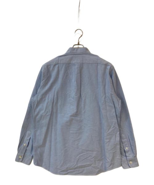 POLO RALPH LAUREN（ポロ・ラルフローレン）POLO RALPH LAUREN (ポロ・ラルフローレン) CLASSIC FIT スモールポニー ボタンダウンシャツ ブルー サイズ:Lの古着・服飾アイテム