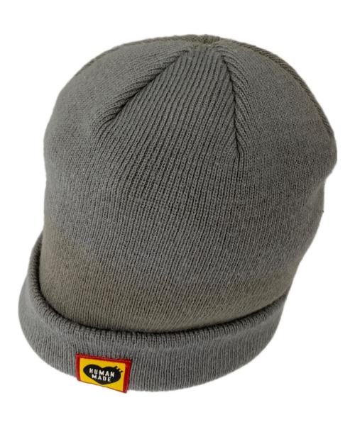 HUMAN MADE（ヒューマンメイド）HUMAN MADE (ヒューマンメイド) BIG BEANIE グレーの古着・服飾アイテム