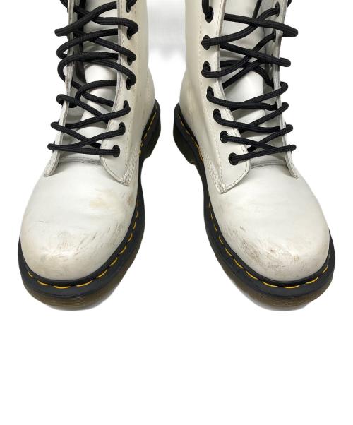 Dr.Martens（ドクターマーチン）Dr.Martens (ドクターマーチン) 1460 8EYE BOOT 8ホール ブーツ ホワイト サイズ:UK5の古着・服飾アイテム
