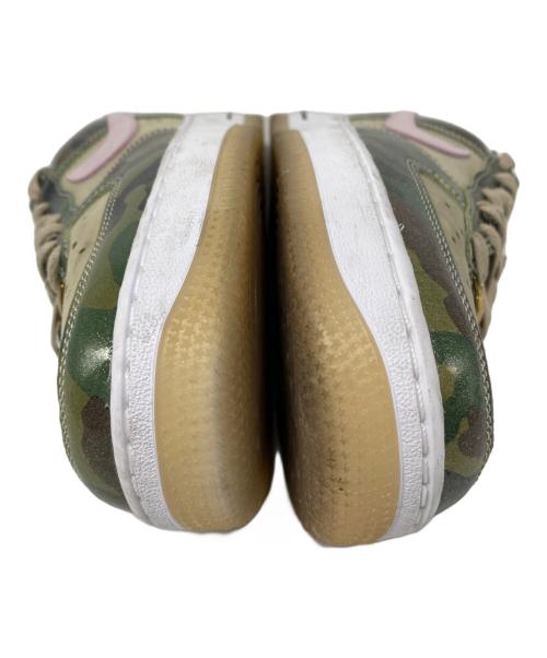 NIKE（ナイキ）NIKE (ナイキ) AIR FORCE 1 LOW RETRO ローカットスニーカー DESERT KHAKI/PINK FO サイズ:25.5cmの古着・服飾アイテム