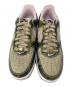 中古・古着 NIKE (ナイキ) AIR FORCE 1 LOW RETRO ローカットスニーカー DESERT KHAKI/PINK FO サイズ:25.5cm：9000円
