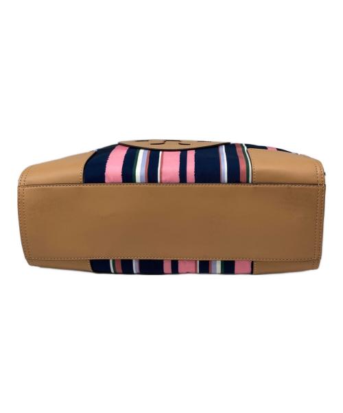 TORY BURCH（トリーバーチ）TORY BURCH (トリーバーチ) エラ マルチストライプ トートバッグ マルチカラーの古着・服飾アイテム