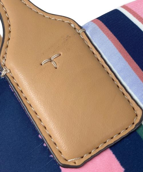 TORY BURCH（トリーバーチ）TORY BURCH (トリーバーチ) エラ マルチストライプ トートバッグ マルチカラーの古着・服飾アイテム