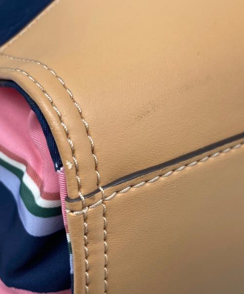 TORY BURCH（トリーバーチ）TORY BURCH (トリーバーチ) エラ マルチストライプ トートバッグ マルチカラーの古着・服飾アイテム