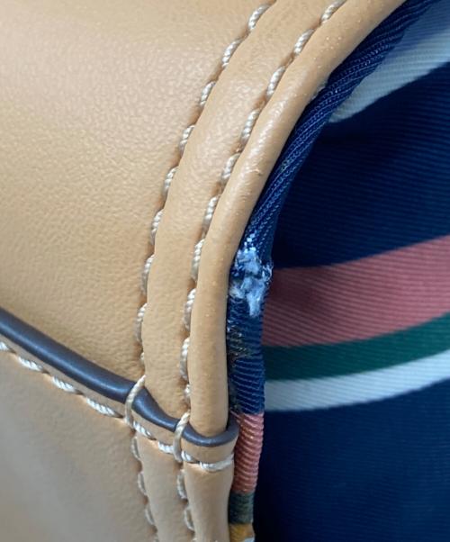 TORY BURCH（トリーバーチ）TORY BURCH (トリーバーチ) エラ マルチストライプ トートバッグ マルチカラーの古着・服飾アイテム