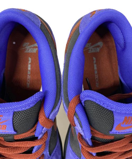 NIKE SB（ナイキエスビー）NIKE SB (ナイキエスビー) Dunk Low Pro / ダンクロープロ ペルシアンバイオレット/シナモン サイズ:27cmの古着・服飾アイテム