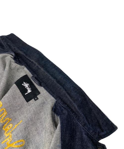 stussy（ステューシー）stussy (ステューシー) Davis Coach Jacket インディゴ サイズ: XLの古着・服飾アイテム