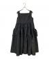 SEVEN TEN by MIHO KAWAHITO (セブン テン バイ ミホ カワヒト) ストラップリボンティアードワンピース ブラック サイズ:XS：22000円