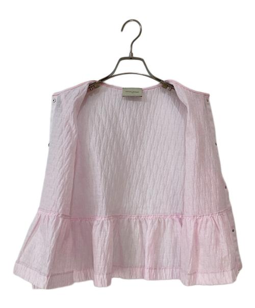 UNITED ARROWS（ユナイテッドアローズ）UNITED ARROWS (ユナイテッドアローズ) エアリードットジャガードベスト ピンク サイズ:なしの古着・服飾アイテム