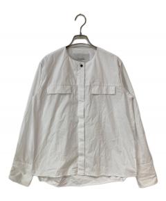 ヨリ　yori タックショルダーブラウス　36サイズ 中古・古着通販】YORI (ヨリ) タックショルダーブラウス ホワイト