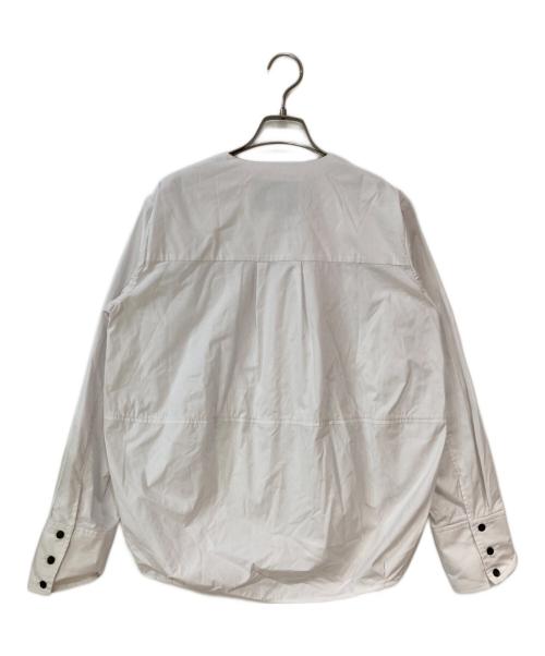 St.cecilia（セントセシリア）St.cecilia (セントセシリア) コクーンシャツ ホワイト サイズ:Freeの古着・服飾アイテム