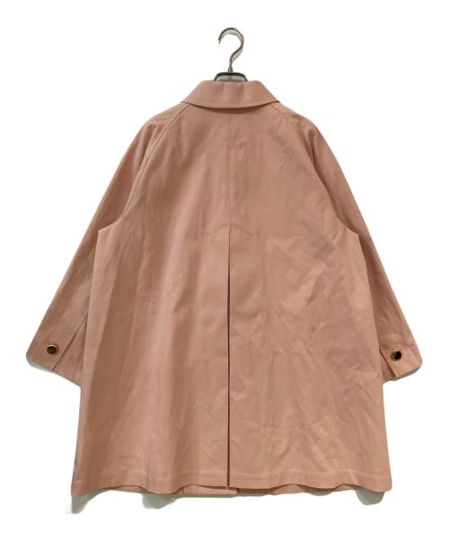 JUSGLITTY（ジャスグリッティー）JUSGLITTY (ジャスグリッティー) ボンディングAラインコート ピンク サイズ:1の古着・服飾アイテム