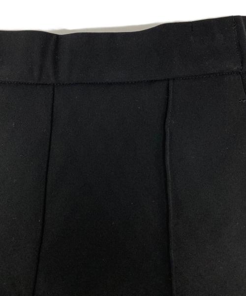 YORI（ヨリ）YORI (ヨリ) セレモニーピンタックパンツ ブラック サイズ:34の古着・服飾アイテム