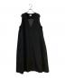 un cinq（アンサンク）の古着「MELANGEOXV-NECKJUMPERSKIRT」｜ブラック