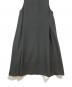 中古・古着 un cinq (アンサンク) MELANGEOXV-NECKJUMPERSKIRT ブラック サイズ:Free 未使用品：8000円
