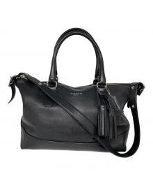 COACH（コーチ）の古着「レガシー ハンドバッグ」｜ブラック