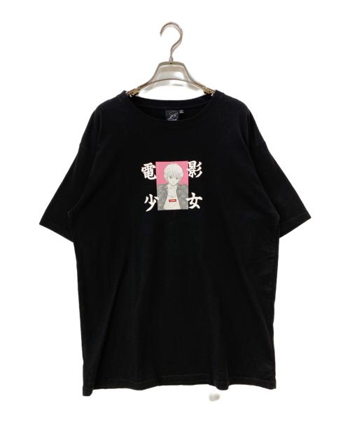 X-GIRL（エックスガール）X-GIRL (エックスガール) 電影少女 Tシャツ ブラック サイズ:Lの古着・服飾アイテム