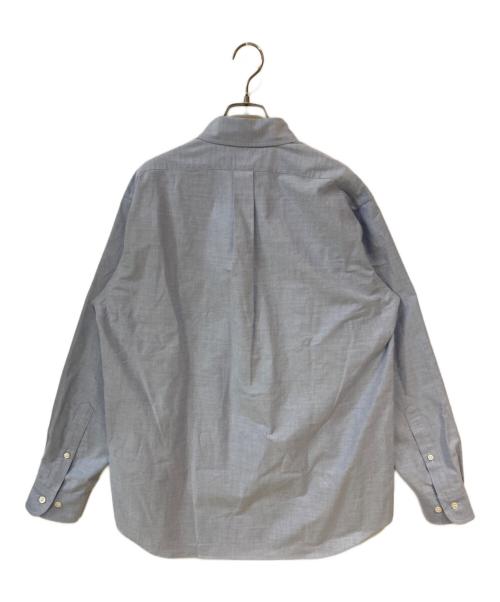 GOD SELECTION XXX（ゴッド セレクション トリプルエックス）GOD SELECTION XXX (ゴッド セレクション トリプルエックス) B.D SHIRT ブルー サイズ:M 未使用品の古着・服飾アイテム