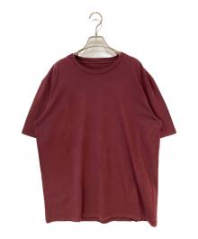 Maison Margiela（メゾンマルジェラ）の古着「22AW クラシック プレーンTシャツ」｜ボルドー