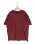 Maison Margiela（メゾンマルジェラ）の古着「22AW クラシック プレーンTシャツ」｜ボルドー