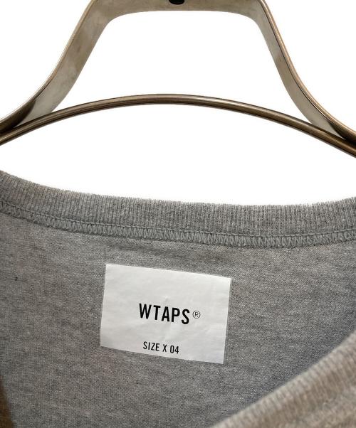WTAPS（ダブルタップス）WTAPS (ダブルタップス) DESIGN 01/LS/COTTON．COLLEGE グレー サイズ:4の古着・服飾アイテム