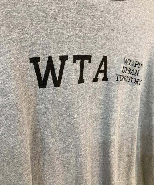 WTAPS（ダブルタップス）WTAPS (ダブルタップス) DESIGN 01/LS/COTTON．COLLEGE グレー サイズ:4の古着・服飾アイテム