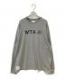 WTAPS（ダブルタップス）の古着「DESIGN 01/LS/COTTON．COLLEGE」｜グレー