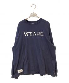 WTAPS（ダブルタップス）の古着「DESIGN 01/LS/COTTON．COLLEGE」｜ネイビー