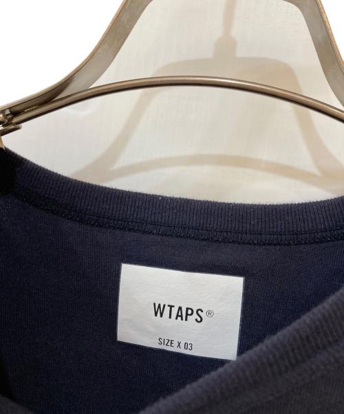 WTAPS（ダブルタップス）WTAPS (ダブルタップス) DESIGN 01/LS/COTTON．COLLEGE ネイビー サイズ:3の古着・服飾アイテム