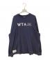 WTAPS（ダブルタップス）の古着「DESIGN 01/LS/COTTON．COLLEGE」｜ネイビー
