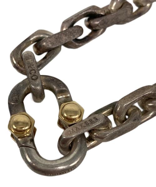 TIFFANY & Co.（ティファニー）TIFFANY & Co. (ティファニー) 1837 メイカーズワイドチェーンブレスレット シルバーの古着・服飾アイテム