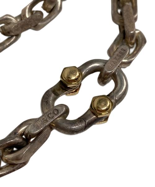 TIFFANY & Co.（ティファニー）TIFFANY & Co. (ティファニー) 1837 メイカーズワイドチェーンブレスレット シルバーの古着・服飾アイテム