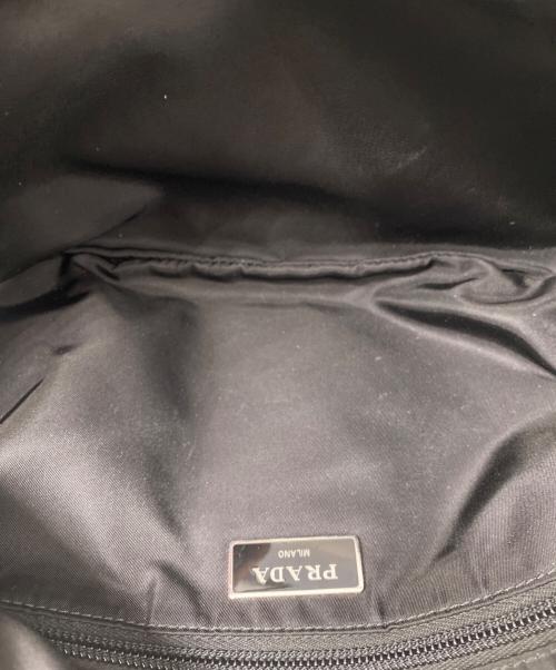 PRADA（プラダ）PRADA (プラダ) トライアングルロゴ ナイロンボディーバッグ ブラック サイズ:なしの古着・服飾アイテム