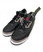 NIKE×LEVI'Sナイキ×リーバイス）の古着「AIR JORDAN 3 RETRO スニーカー」｜DENIM/BLACK-GYM RED