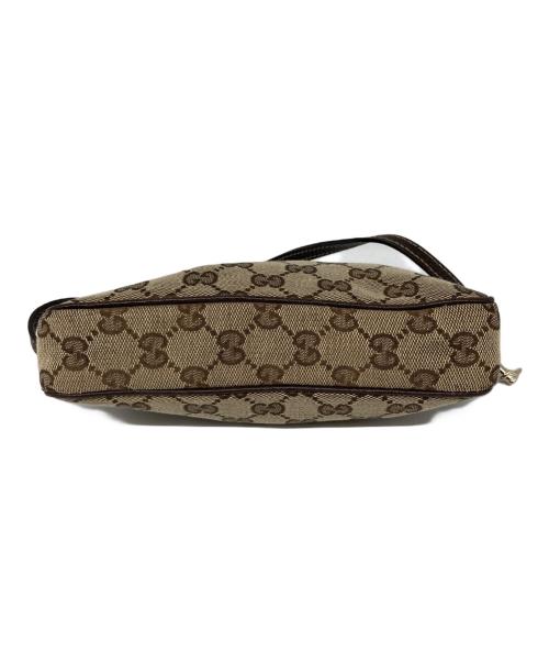 GUCCI（グッチ）GUCCI (グッチ) GGキャンバスアクセサリーポーチ ベージュの古着・服飾アイテム