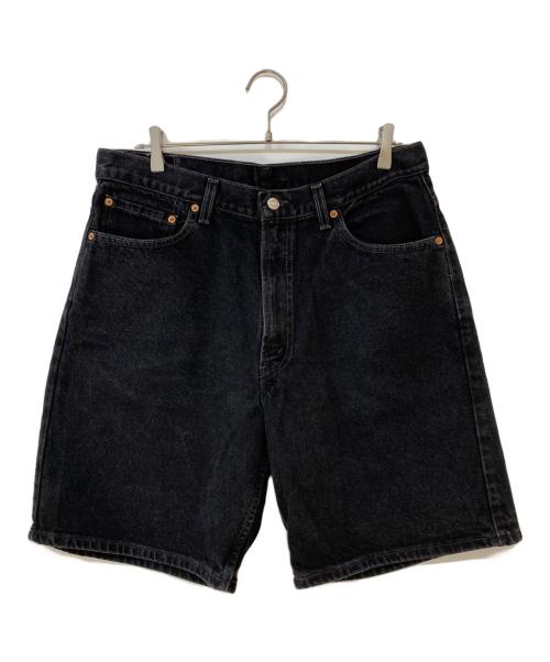 LEVI'S（リーバイス）LEVI'S (リーバイス) 550 RELAXED FIT BLACK DENIM SHORTS ブラック サイズ: W36の古着・服飾アイテム