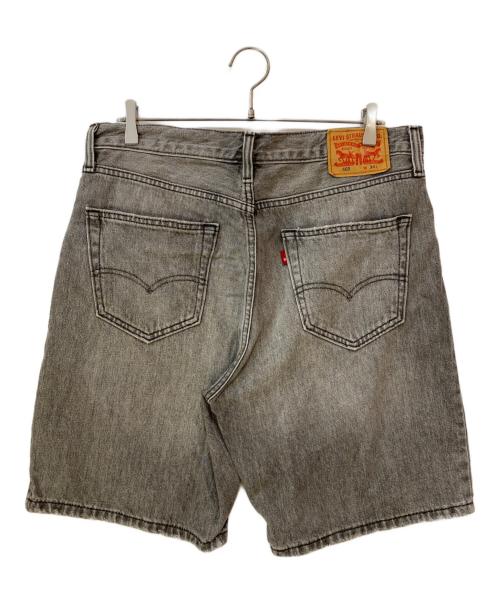 LEVI'S saizu（リーバイス）LEVI'S saizu (リーバイス) 469 Loose Bermuda Shorts グレー サイズ:86cm (W34)の古着・服飾アイテム